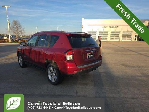 Deep Cherry Red Crystal Pearlcoat 2015 Jeep Compass High Altitude