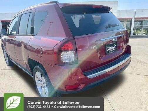 Deep Cherry Red Crystal Pearlcoat 2015 Jeep Compass High Altitude
