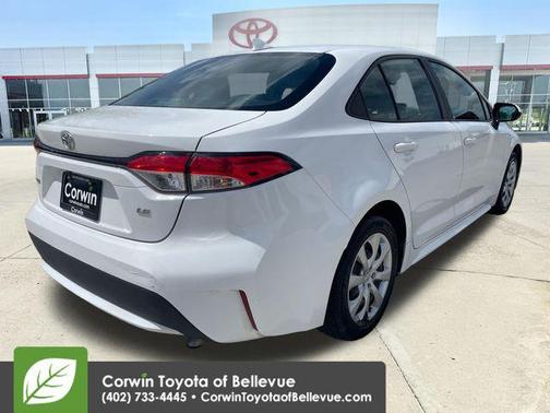 White 2020 Toyota Corolla LE