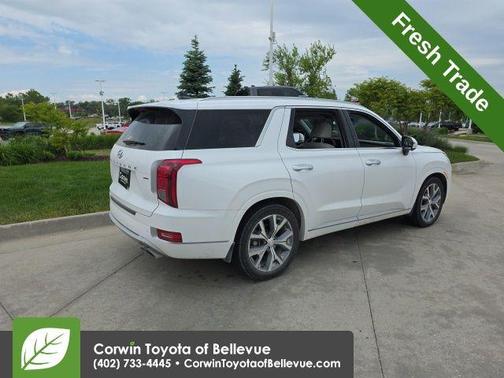 Hyper White 2021 Hyundai PALISADE Limited