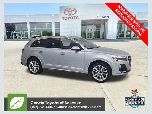 Satellite Silver Metallic 2025 Audi Q7 55 Premium Plus