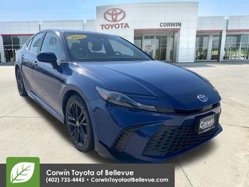 Blue 2025 Toyota Camry SE