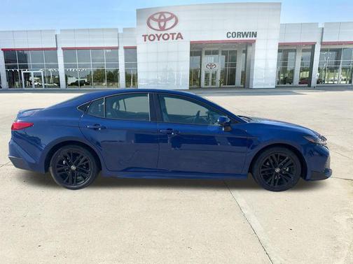 Blue 2025 Toyota Camry SE