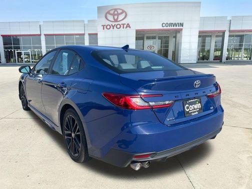 Blue 2025 Toyota Camry SE