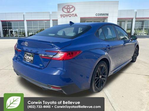 Blue 2025 Toyota Camry SE