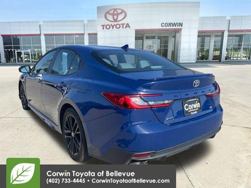 Blue 2025 Toyota Camry SE