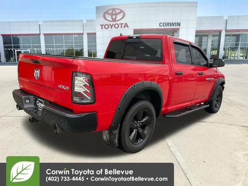 Flame Red Clearcoat 2019 RAM 1500 Classic Warlock Crew Cab 4x4 5'7' Box