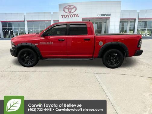 Flame Red Clearcoat 2019 RAM 1500 Classic Warlock Crew Cab 4x4 5'7' Box