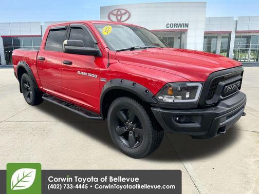 Flame Red Clearcoat 2019 RAM 1500 Classic Warlock Crew Cab 4x4 5'7' Box