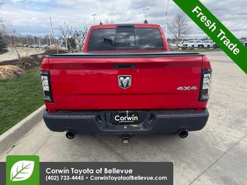 Flame Red Clearcoat 2019 RAM 1500 Classic Warlock Crew Cab 4x4 5'7' Box