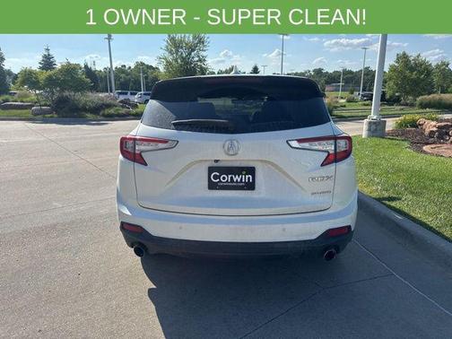 White Diamond Pearl 2019 Acura RDX Advance Package