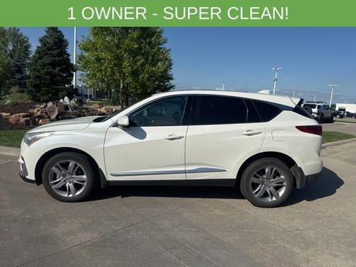 White Diamond Pearl 2019 Acura RDX Advance Package