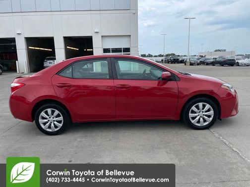 Barcelona Red Metallic 2015 Toyota Corolla LE