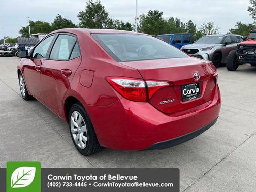 Barcelona Red Metallic 2015 Toyota Corolla LE