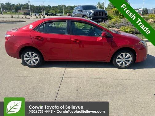 Barcelona Red Metallic 2015 Toyota Corolla LE
