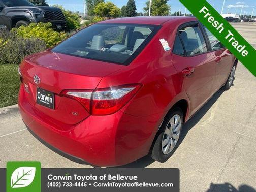 Barcelona Red Metallic 2015 Toyota Corolla LE