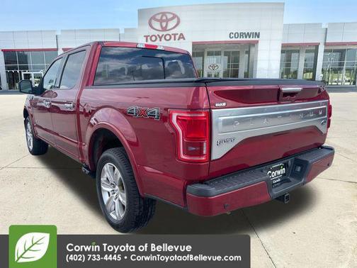 Ruby Red Metallic Tinted Clearcoat 2015 Ford F-150 Platinum