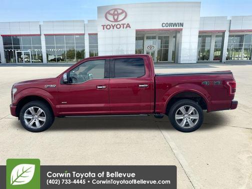 Ruby Red Metallic Tinted Clearcoat 2015 Ford F-150 Platinum