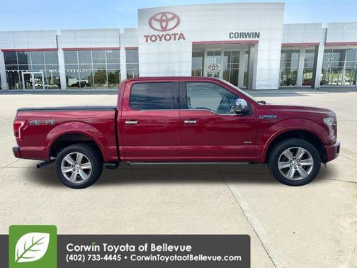 Ruby Red Metallic Tinted Clearcoat 2015 Ford F-150 Platinum