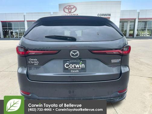 Machine Gray Metallic 2025 Mazda CX-90 PHEV Premium Sport