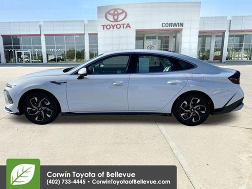Serenity White 2024 Hyundai SONATA SEL