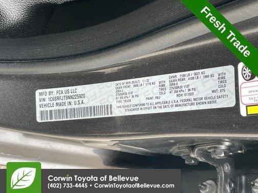 2022 RAM 1500 Laramie