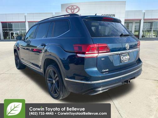 Blue Metallic 2020 Volkswagen Atlas 3.6L SE