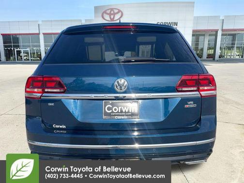 Blue Metallic 2020 Volkswagen Atlas 3.6L SE