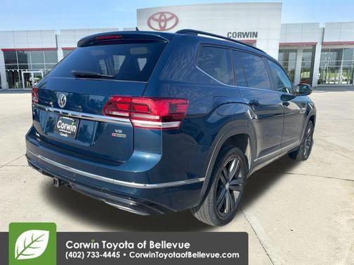 Blue Metallic 2020 Volkswagen Atlas 3.6L SE