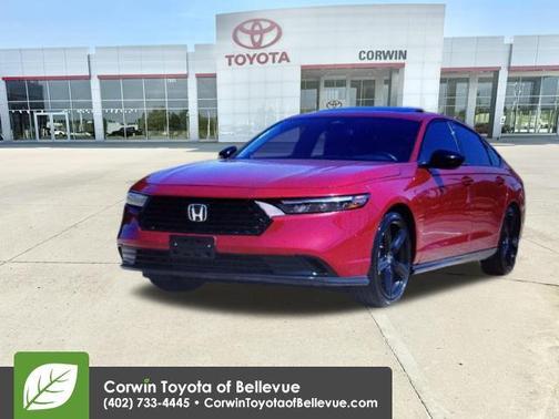 Radiant Red Metallic 2023 Honda Accord Hybrid Sport-L