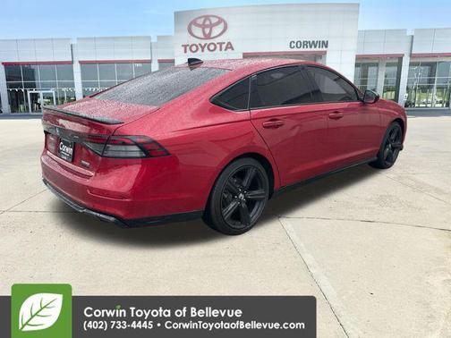 Radiant Red Metallic 2023 Honda Accord Hybrid Sport-L