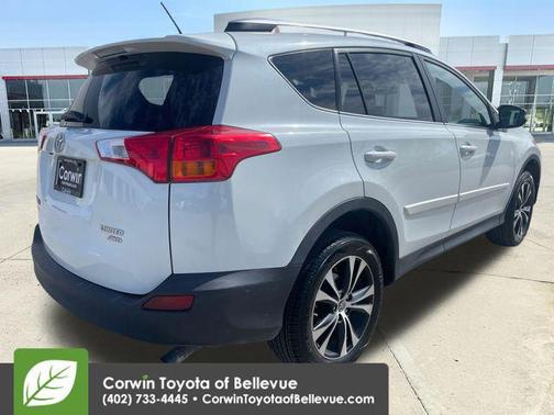 Blizzard Pearl 2015 Toyota RAV4 Limited