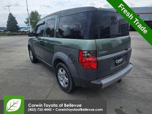 Galapagos Green Metallic 2004 Honda Element EX