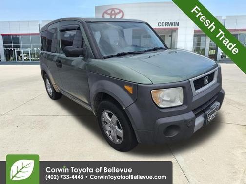 Galapagos Green Metallic 2004 Honda Element EX