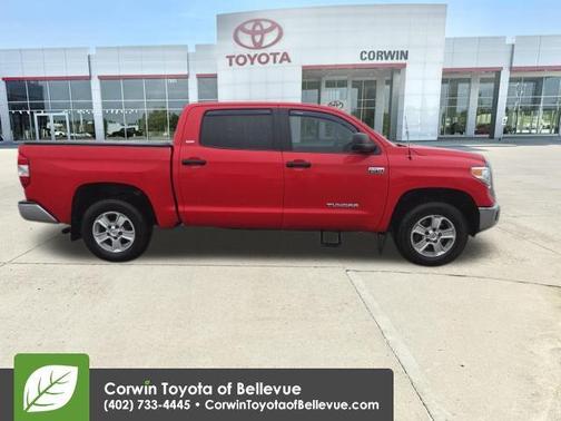 Red 2014 Toyota Tundra SR5