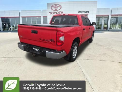 Red 2014 Toyota Tundra SR5
