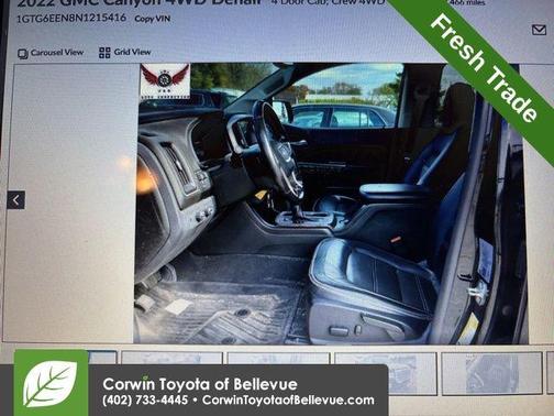 2022 GMC Canyon Denali
