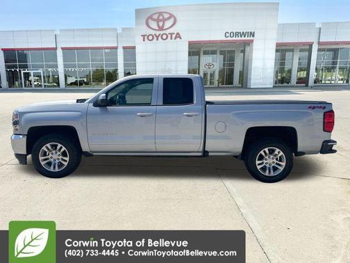 Silver Ice Metallic 2018 Chevrolet Silverado 1500 1LT