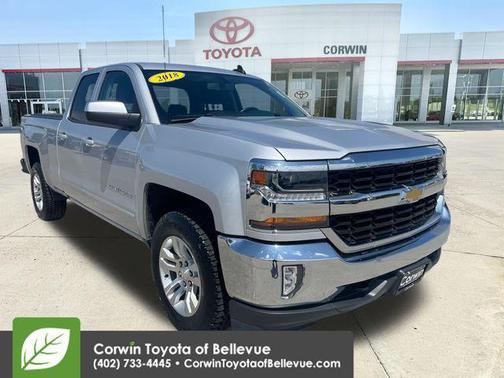 Silver Ice Metallic 2018 Chevrolet Silverado 1500 1LT