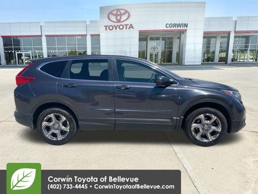 Modern Steel Metallic 2018 Honda CR-V EX-L