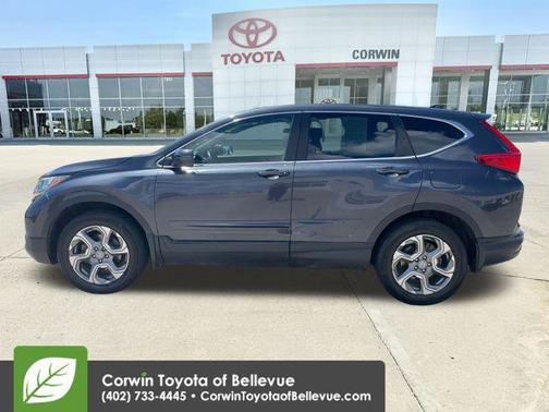 Modern Steel Metallic 2018 Honda CR-V EX-L