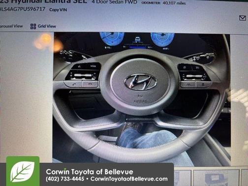 2023 Hyundai ELANTRA SEL