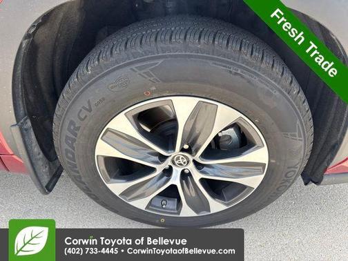Ruby Flare Pearl 2022 Toyota Highlander XLE