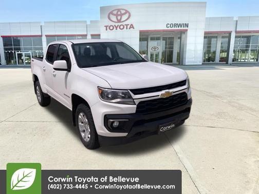 Summit White 2021 Chevrolet Colorado LT