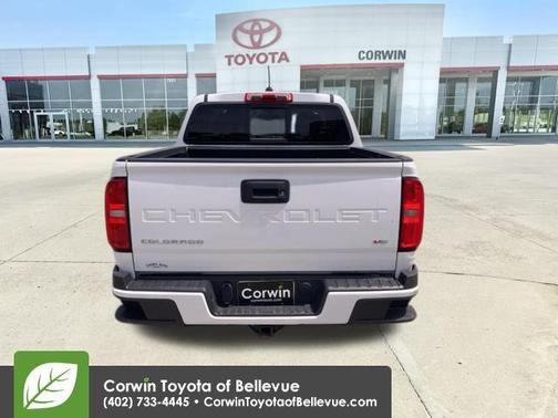 Summit White 2021 Chevrolet Colorado LT