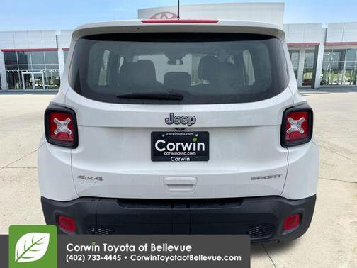 Alpine White Clearcoat 2020 Jeep Renegade Sport