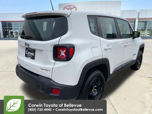 Alpine White Clearcoat 2020 Jeep Renegade Sport