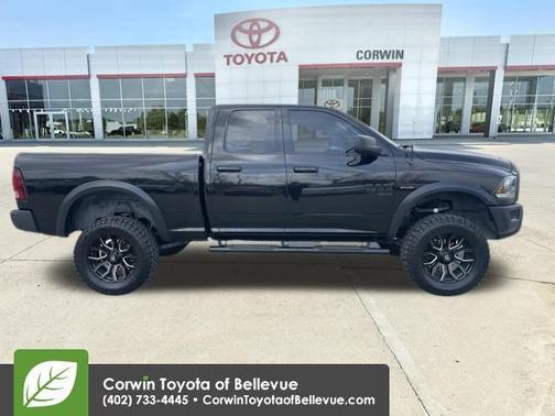 Diamond Black Crystal Pearlcoat 2019 RAM 1500 Classic Warlock Quad Cab 4x4 6'4' Box