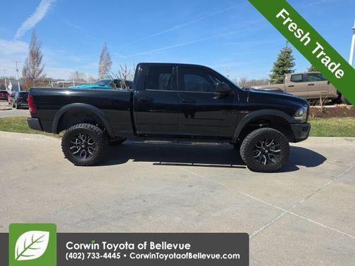 Diamond Black Crystal Pearlcoat 2019 RAM 1500 Classic Warlock Quad Cab 4x4 6'4' Box