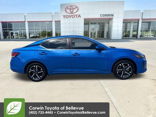 Electric Blue Metallic 2024 Nissan Sentra SV